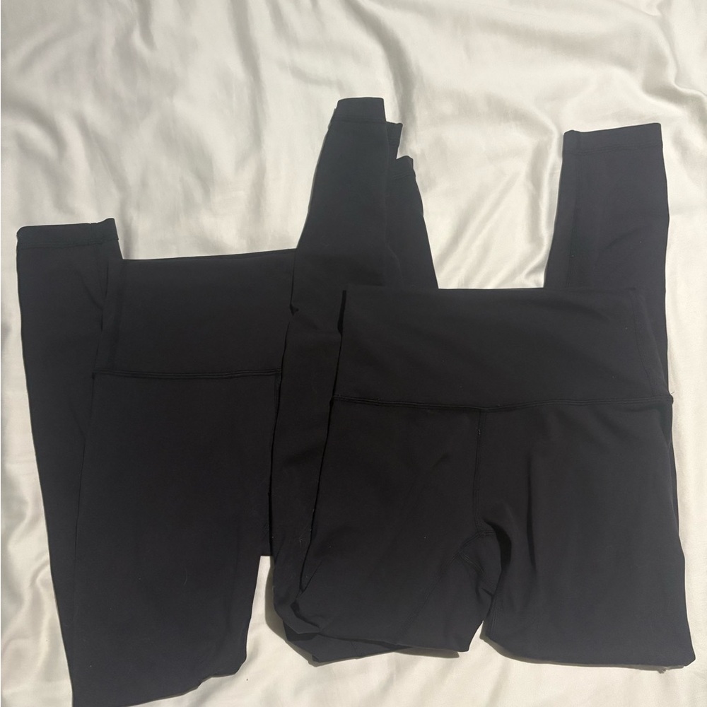 TWO Lululemon Athletica Black Leggings